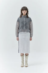 KIRSH PLAIN ULTRALIGHT CROP WINDBREAK - GRAY