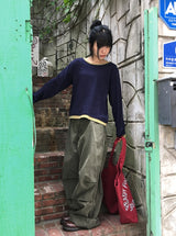 [unisex] Dmit Parasute String Wide Pants