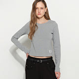 Essential Round-Neck Grey