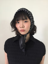 Frame Polka Dot Scarf (2color)