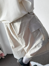 Windy Nylon Rustling Cargo Bermuda 5 Color