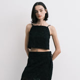 rose top (black)