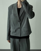 LUMI Oversized Crop Blazer