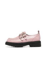 Biker Platform loafer pink