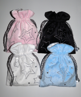 catch star pouch - baby pink