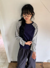 26FW★ [BAONHAUS] Ganin Color Matching Raglan Long Sleeve Tee