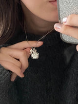 chain charm necklace
