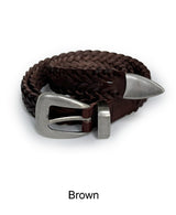 Turren Western Long Leather Belt