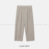 LMN レバンツータックワイドスラックス (4 colors)