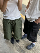 リベットピンタックバミューダパンツ