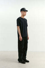 ミックスファブリックm65パンツ (Washed Black)