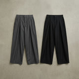 Oversized Pleated Trousers