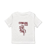 カウガールTシャツ(3colors)