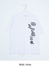 [unisex] キライ プリンティング ルーズフィット ショート スリーブ ティー