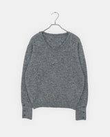Eha Button Warmer Wool V-neck Knit