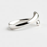 SVR-S630 Silver 92.5 ring open band daily women's silver ring size adjustable