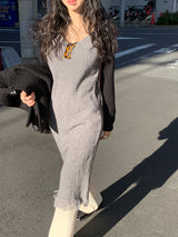 [MADE] [Wool Napping] Winter Warm Long Bootcut Slacks