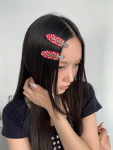 ドット メイクアップ ヘアピン (1点/単品)