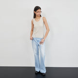 DAMAGE TANK TOP(OATMEAL)