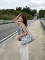 [Wool 30/Tencel 70] オーシャン Uネックレイヤードスリーブレス