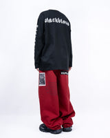 BBDスケッチロゴロングTシャツ(Black)