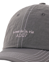 26SS CONTRAST STITCH NYLON BALL CAP