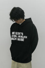 BPT Nach Hause フーディー ブラック