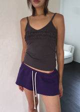TENCEL FRILL SLEEVELESS