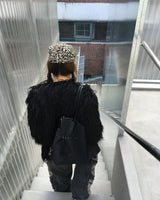 Leopard hunting cap