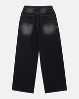 (UNISEX) Stone Domingo Wide Jeans