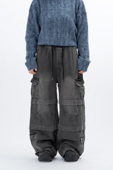 Double Layer Cargo Denim