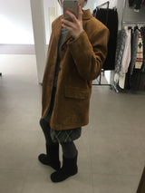 Yorkshire Suede Shearling Jacket (2color)