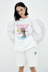 25SS サミットオパンチュウサギ長袖Tシャツ ホワイト