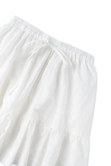 Mini frill skirt