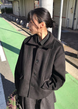  CLASSIC BUTTON SHORT COAT