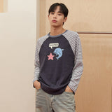 ピクセルドルフィンロングスリーブTシャツ