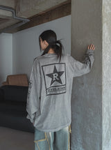 R Star Pigment Loose Fit Long Sleeve