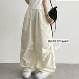 Tive Parasuit Shirring Rustle String Wide Pants