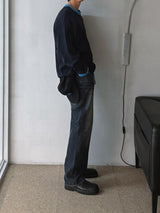 ASCLO Finish Wide Denim Pants (9color)