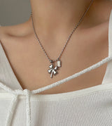 cjn ラッキークローバーキッシュ2wayボールドネックレス