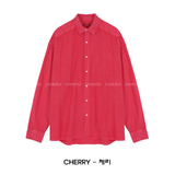  Stable Summer Ice Pigment Linen Shirt