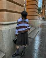 [ORIGINAL] Andy Wool Pleated Skirt