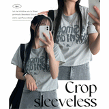 Tシャツピグメントクロップ半袖Tシャツ (3 colors)