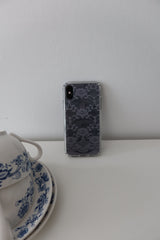 ラブウィズレースゲルハードケース (dark ver.grey)