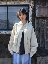 Edel Collar Button Jacket (4color)