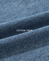 Cartel Back Printing Denim Pants
