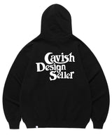 SELLER LOGO ZIP UP HOODIE BLACK(CV2EFUM480A)