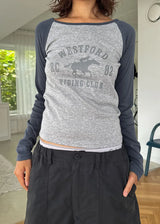 HORSE REGLAN TEE (3color)
