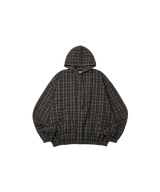 MST. Check Hood Shirt _ Solid Pink