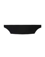 Layered Wrap Tie _ BLACK